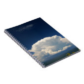 White Puffy Cloud Notitieboek (Rechterzijde)