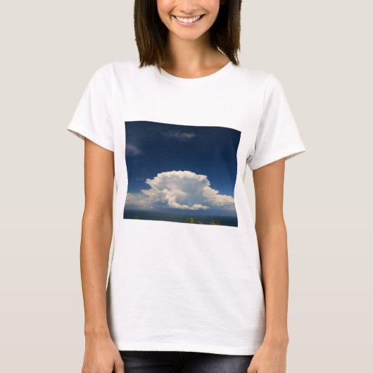 White Puffy Cloud T-shirt (Voorkant)