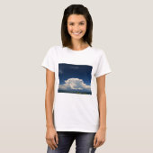White Puffy Cloud T-shirt (Voorkant volledig)