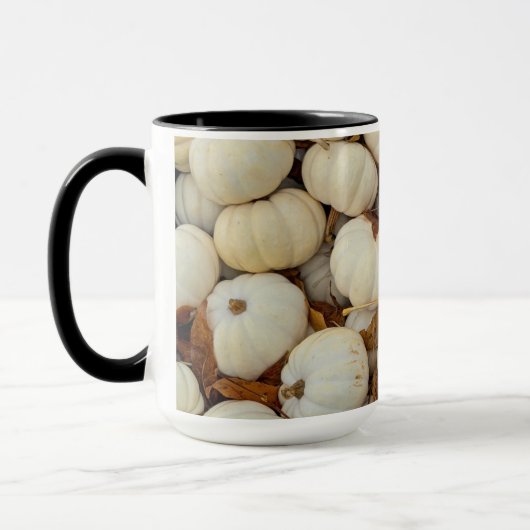 White Pumpkin Combo Mug Mok (Links)