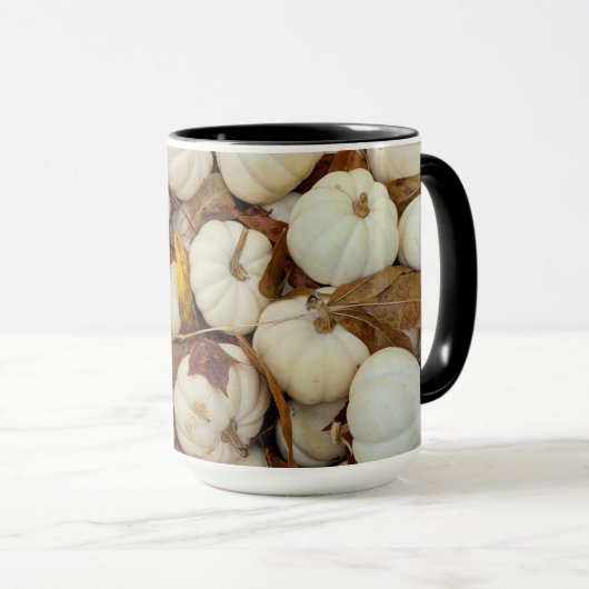 White Pumpkin Combo Mug Mok (Voorkant rechts)