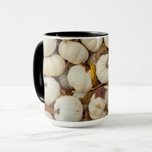 White Pumpkin Combo Mug Mok (Voorkant links)