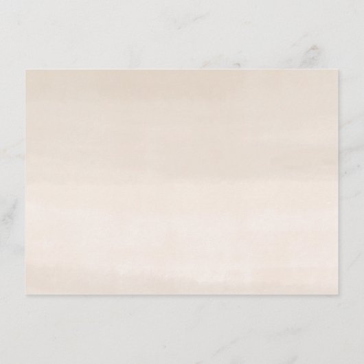 White Pumpkin Floral Advice for the bride to be Advieskaart (Achterkant)