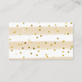 White Pumpkin Floral Diaper Raffle Card Informatiekaartje (Achterkant)