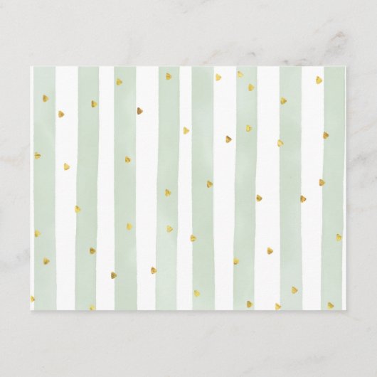 White Pumpkin Greenery Floral Advice Kaart (Achterkant)