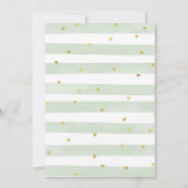 White Pumpkin Housewarming Greenery Floral Party Kaart (Achterkant)