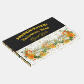 White Pumpkin Patch Halloween Bash Floral Greenery Gastenboek (Hoek)