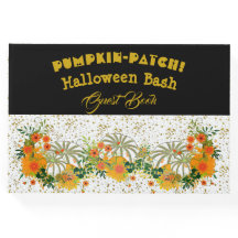White Pumpkin Patch Halloween Bash Floral Greenery
