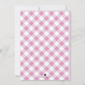 White Pumpkin Wedding Seating Chart, Table Plan Kaart (Achterkant)