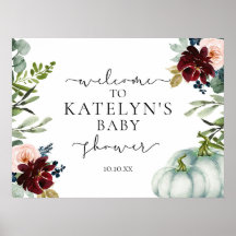 White Pumpkin welkomstteken