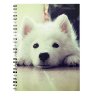 White Puppy Notitieboek