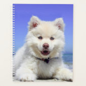 White Puppy Planner (Voorkant)