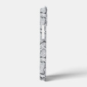 White Python Snake Skin Print Case-Mate iPhone Case (Achterkant / Rechts)