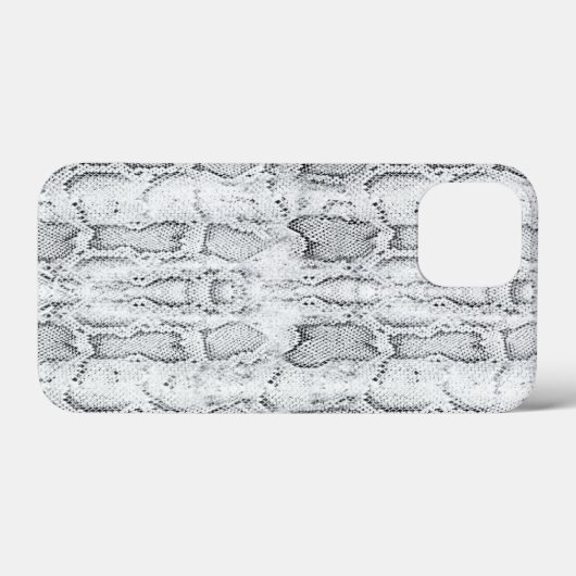 White Python Snake Skin Print Case-Mate iPhone Case (Achterkant (horizontaal))