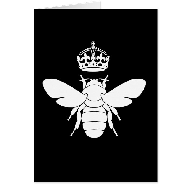 White Queen Bee Logo... Ben je een koningin? (Voorkant)