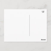 White Queen Bee Logo... Ben je een koningin? Briefkaart (Achterkant)