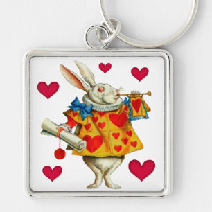 White Rabbit 1 Sleutelhanger