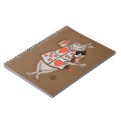 White Rabbit Alice Art Notitieboek - Whimsical (Linkerzijde)