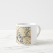 White Rabbit Alice in Wonderland Art Espresso Kop (Voorkant rechts)