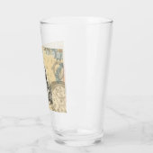 White Rabbit Alice in Wonderland Art Glas (Links)