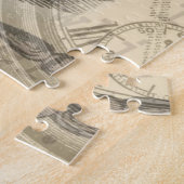 White Rabbit Alice in Wonderland Art Legpuzzel (Zijkant)