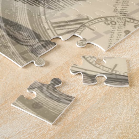 White Rabbit Alice in Wonderland Art Legpuzzel (Zijkant)