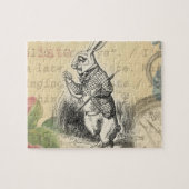 White Rabbit Alice in Wonderland Art Legpuzzel (Horizontaal)