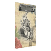 White Rabbit Alice in Wonderland Art Mini Klembord (Schuin)