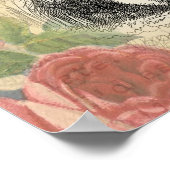 White Rabbit Alice in Wonderland Art Poster (Hoek)