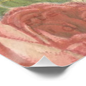 White Rabbit Alice in Wonderland Art Poster (Hoek)