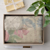 White Rabbit Alice in Wonderland Art Tissuepapier (Geschenk)