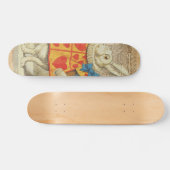 White Rabbit Alice in Wonderland  Artwork Persoonlijk Skateboard (Horizontaal)