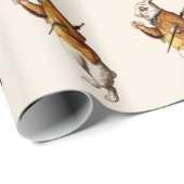 White Rabbit Alice in Wonderland Cadeaupapier (Rol Hoek)