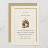 White Rabbit Alice in Wonderland Classic Storybook Kaart (Voorkant / Achterkant)