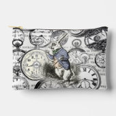 White Rabbit Alice in Wonderland Clocks Etui (Voorkant)