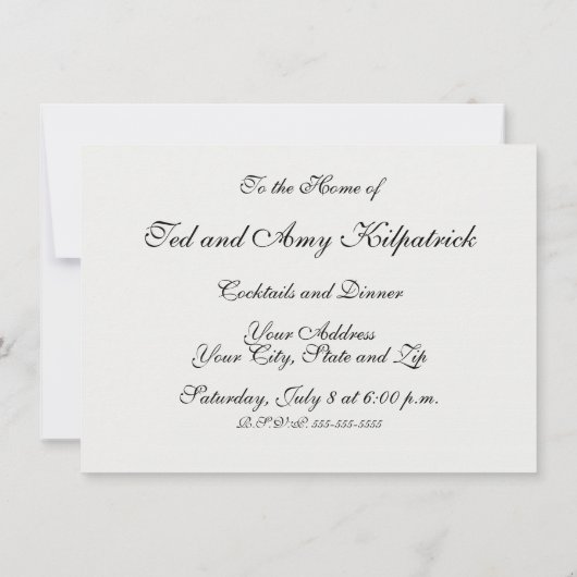 White Rabbit Alice in Wonderland Clocks Kaart (Achterkant)