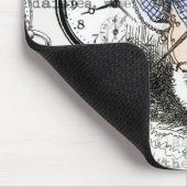 White Rabbit Alice in Wonderland Clocks Muismat (Hoek)