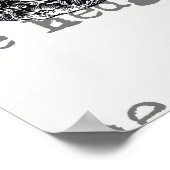 White Rabbit Alice in Wonderland Clocks Poster (Hoek)