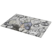 White Rabbit Alice in Wonderland Clocks Snijplank (Hoek)