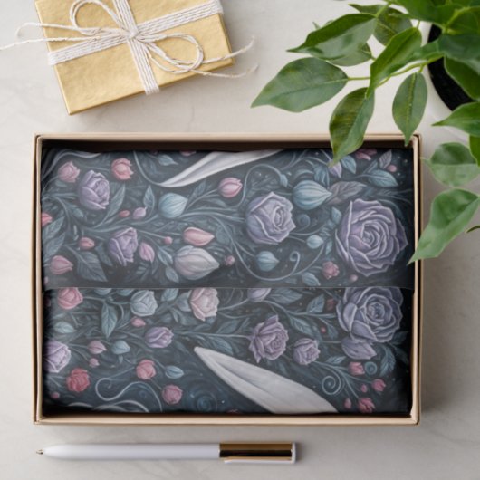 White Rabbit Alice in Wonderland Decoupage Papier (Geschenk)