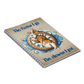 White Rabbit, Alice in Wonderland karakter. Notitieboek (Rechterzijde)