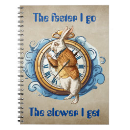 White Rabbit, Alice in Wonderland karakter. Notitieboek