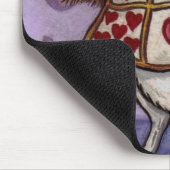 WHITE RABBIT Alice in Wonderland Muismat (Hoek)