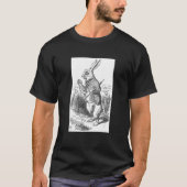 White Rabbit Alice in Wonderland  Original T-shirt (Voorkant)