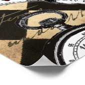 White Rabbit Alice in Wonderland Poster Print (Hoek)