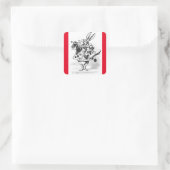 White Rabbit  Alice in Wonderland Stickers (Tas)