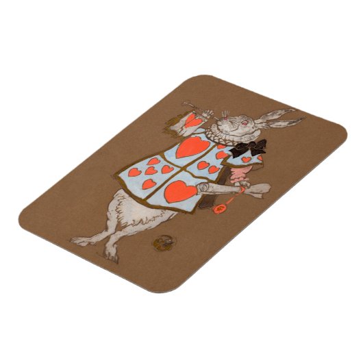 White Rabbit Alice Magneet (Linkerzijde)