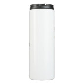 White Rabbit Alice Wonderland Hearts Thermosbeker (Achterkant)