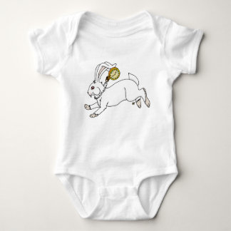 White Rabbit Baby Creeper Romper