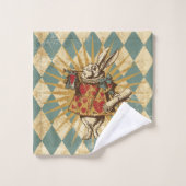 White Rabbit Bad Handdoek (Wasdoekje)